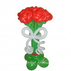 Букет з кульок Червоні Троянди